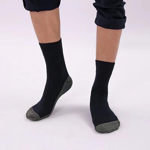 20 Pairs Crew Athletic Socks for Men Moisture Wicking Cushion Crew Socks for Spo - Picture 4 of 5